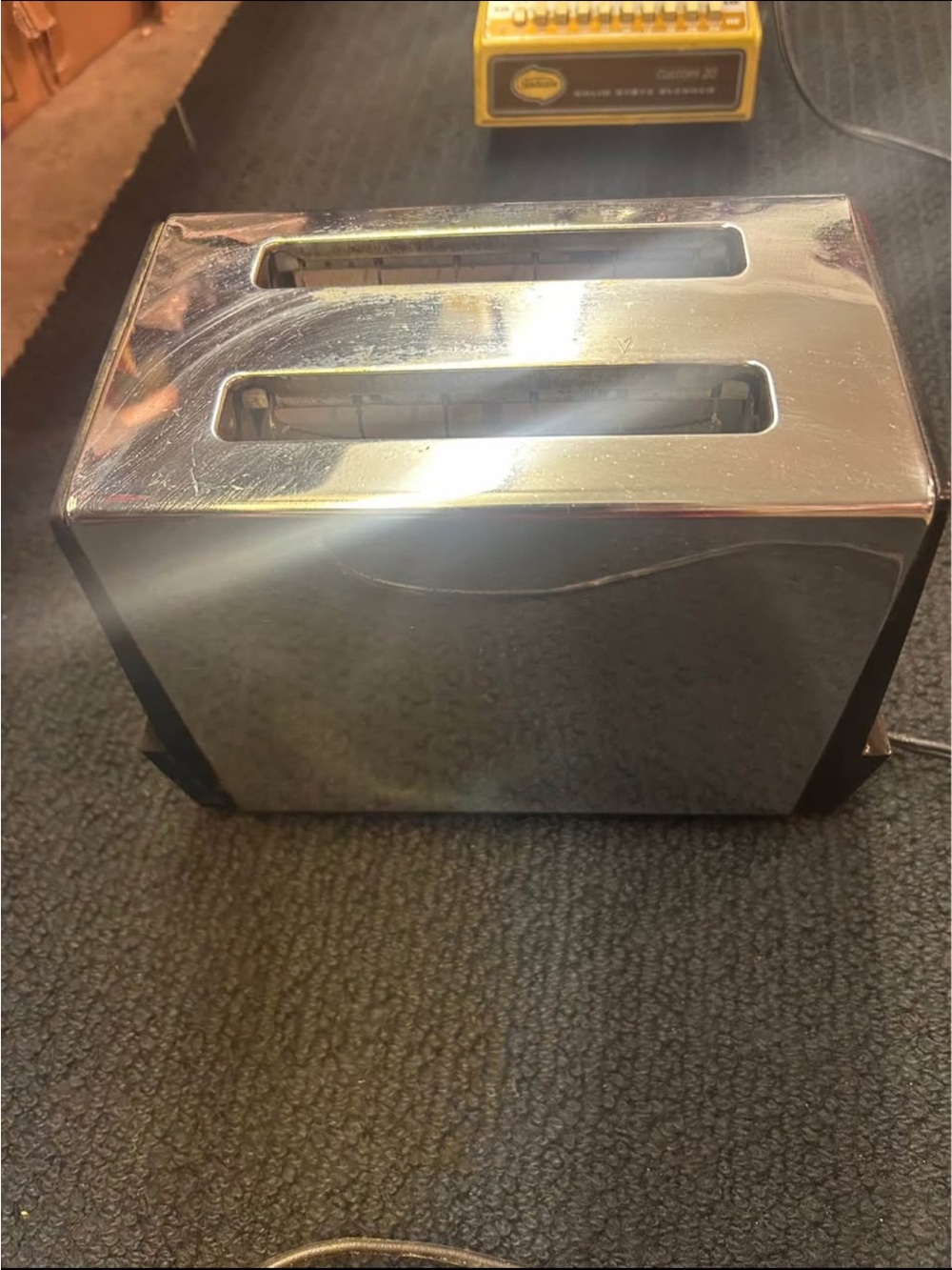 Vintage Proctor Classic Stainless Steel 2-Slice Toaster - Silver